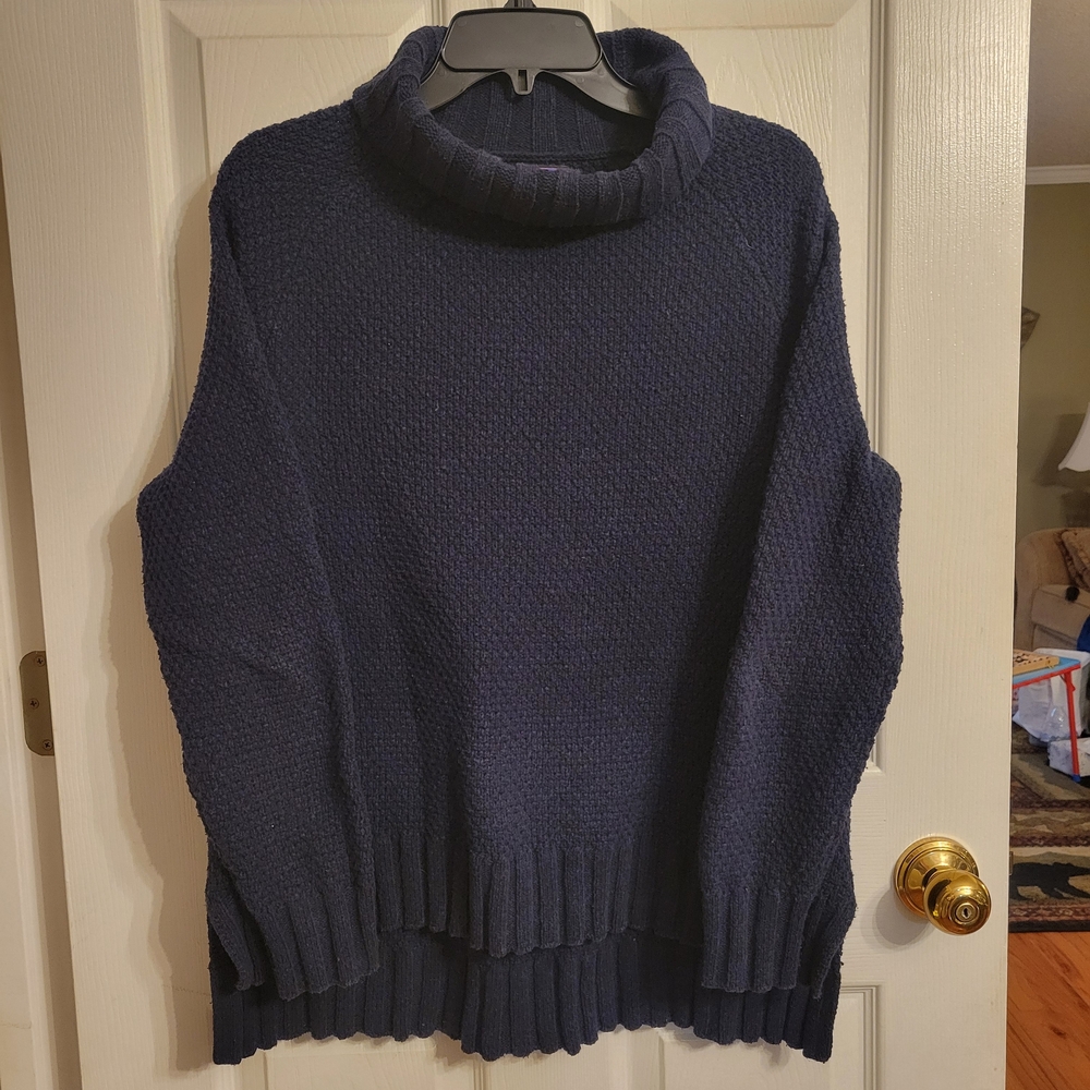 Patagonia Navy Blue Women's Turtleneck Sweater